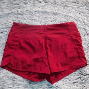 Lululemon speed shorts size 4
